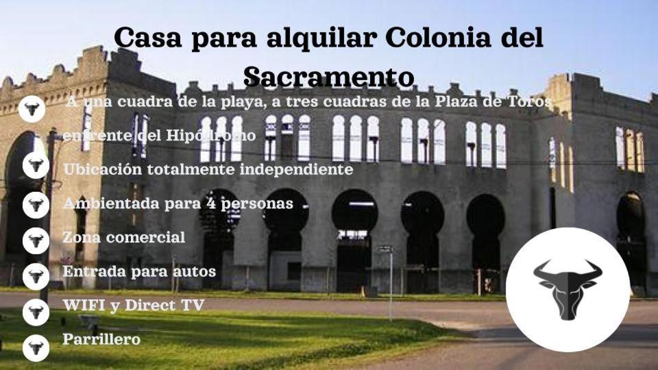 콜로니아델사크라멘토 Casa En El Real De San Carlos 빌라 외부 사진